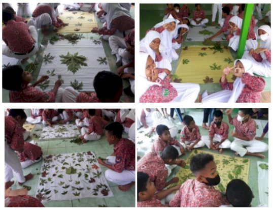 UPAYA PENINGKATAN KREATIVITAS DAN GOTONG ROYONG MELALUI PROJEK PEMBUATAN BATIK ECOPRINT TEKNIK STEAM