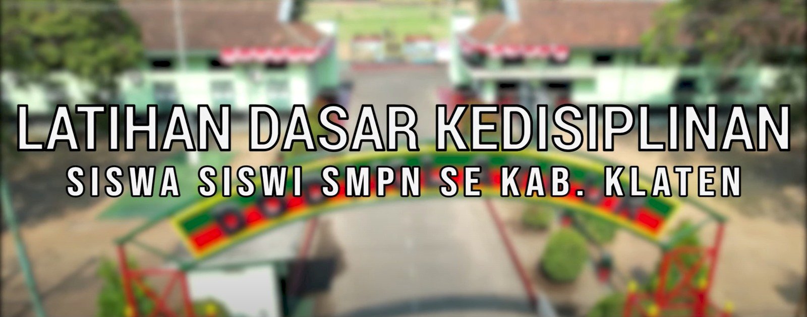 Kegiatan Perintis Disiplin Siswa SMP Negeri se Kabupaten Klaten