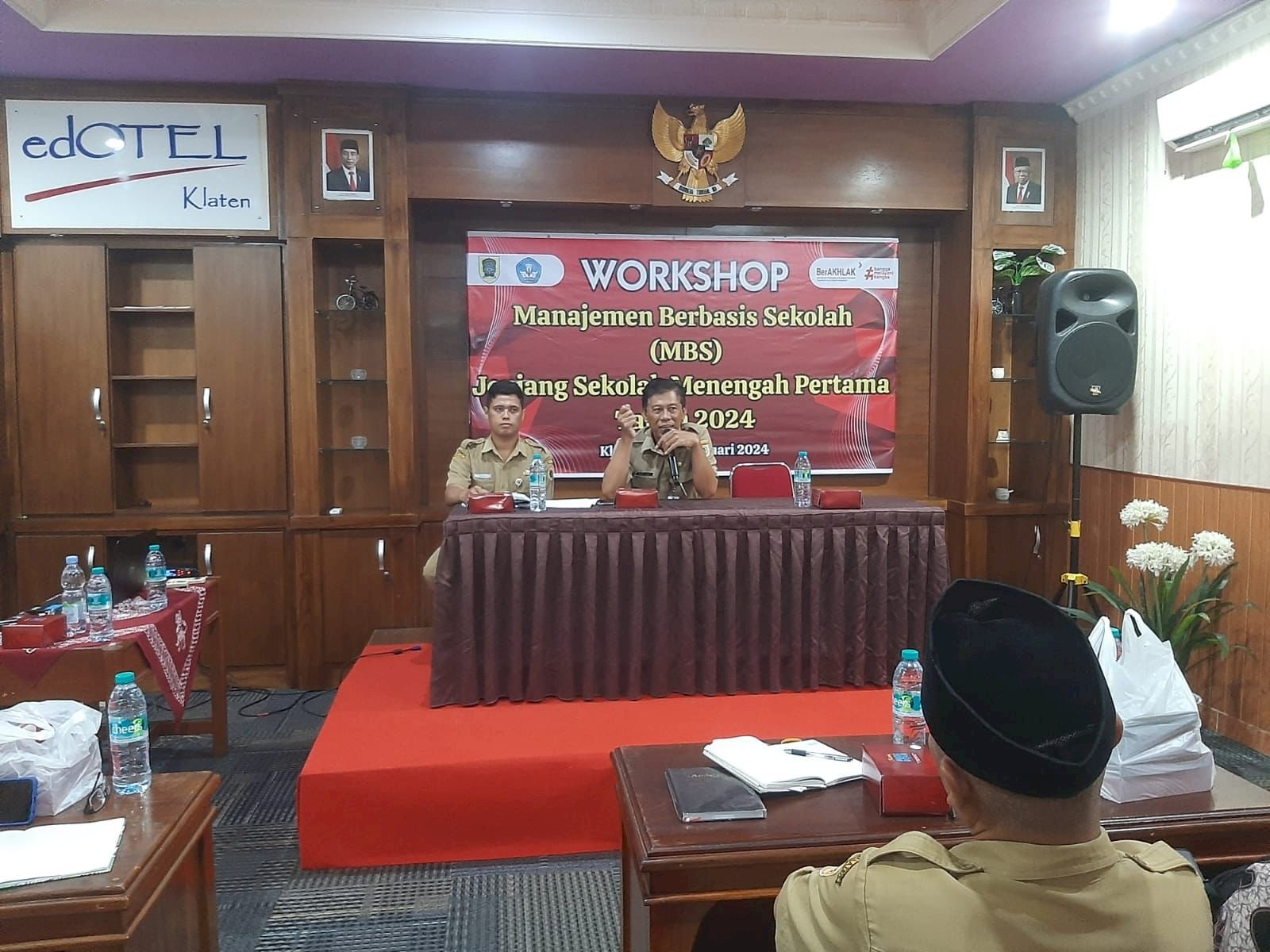 Workshop Manajemen Berbasis Sekolah (MBS) Jenjang Sekolah Menengah Pertama Tahun 2024