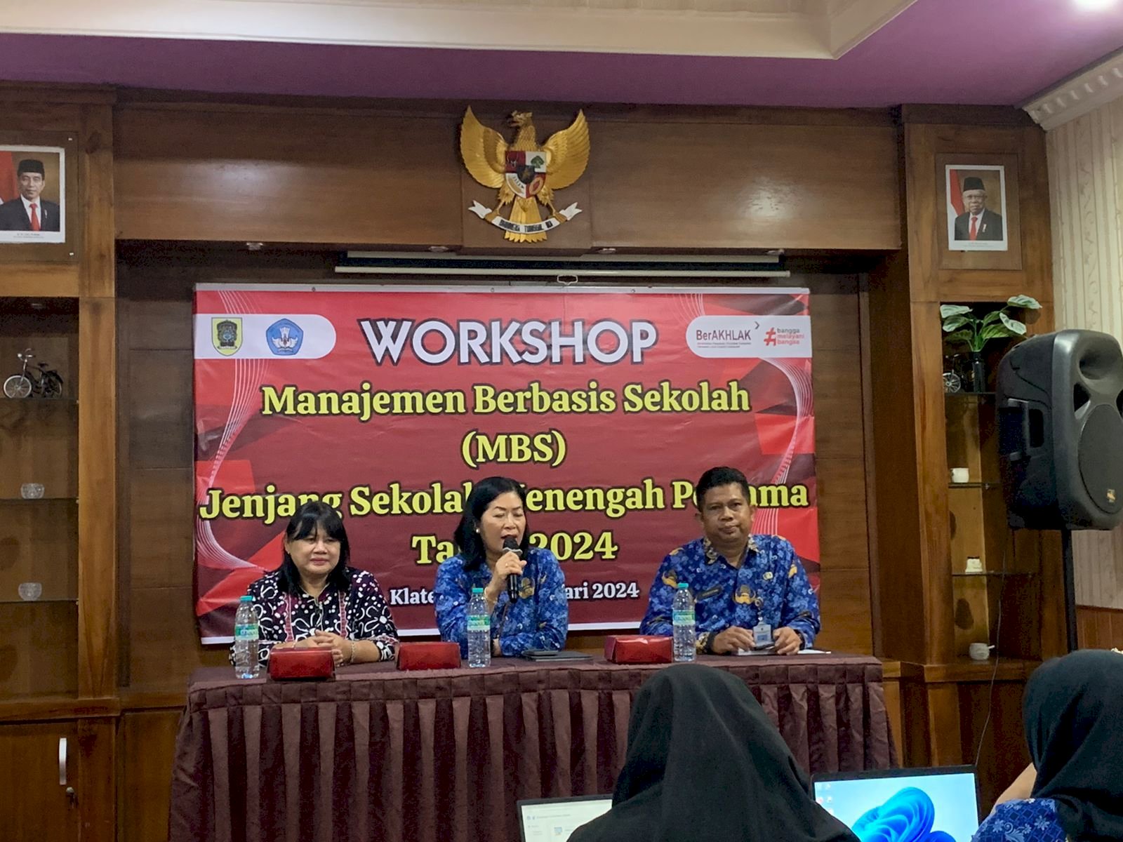 Workshop Manajemen Berbasis Sekolah (MBS) Jenjang Sekolah Menengah Pertama Tahun 2024