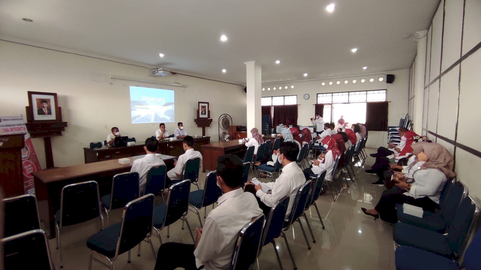 Dinas Pendidikan Klaten melaksanakan Pencanangan Zona Integritas menuju WBK dan WBBM