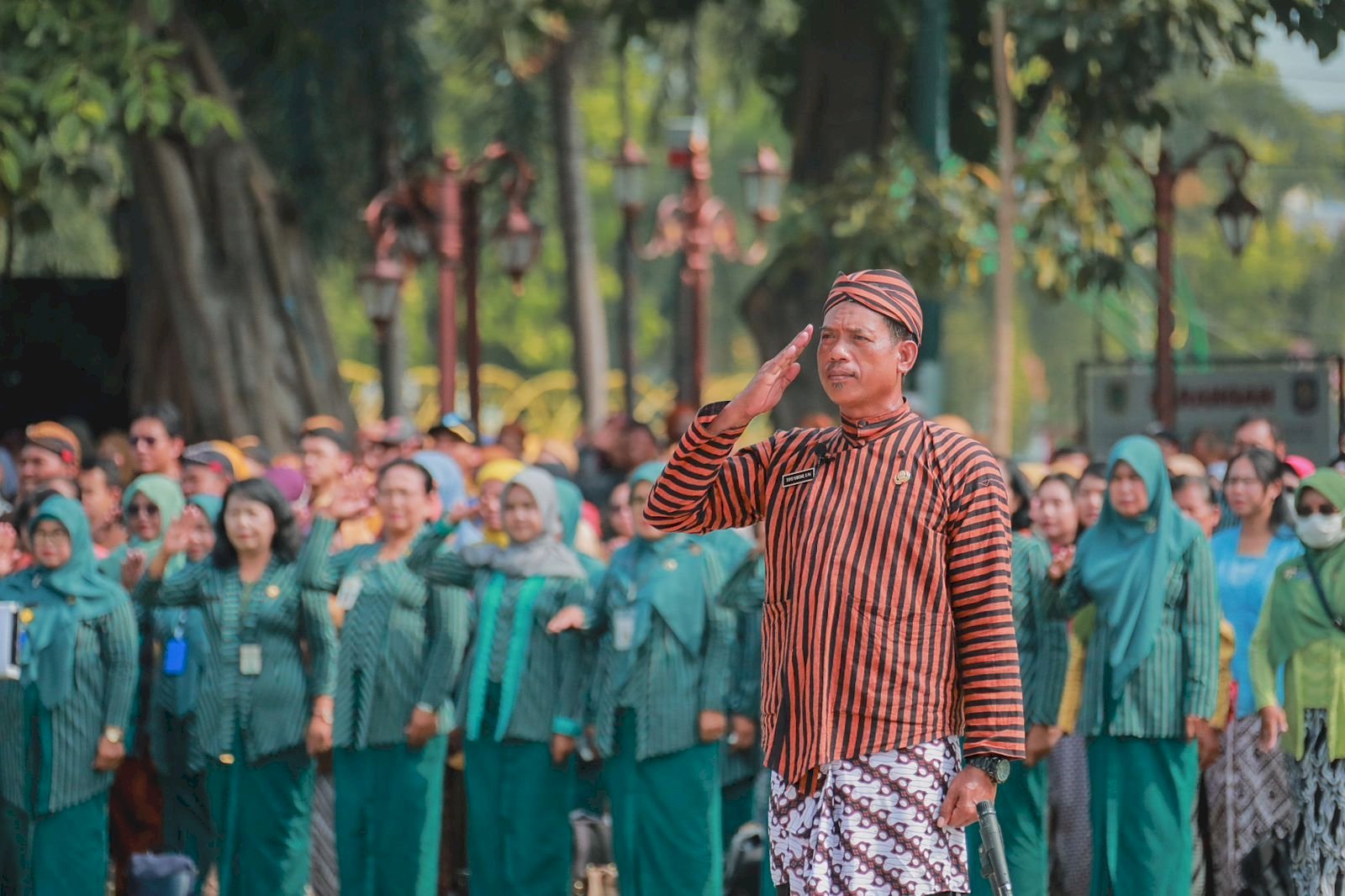 Upacara Hari Guru Nasional 2024