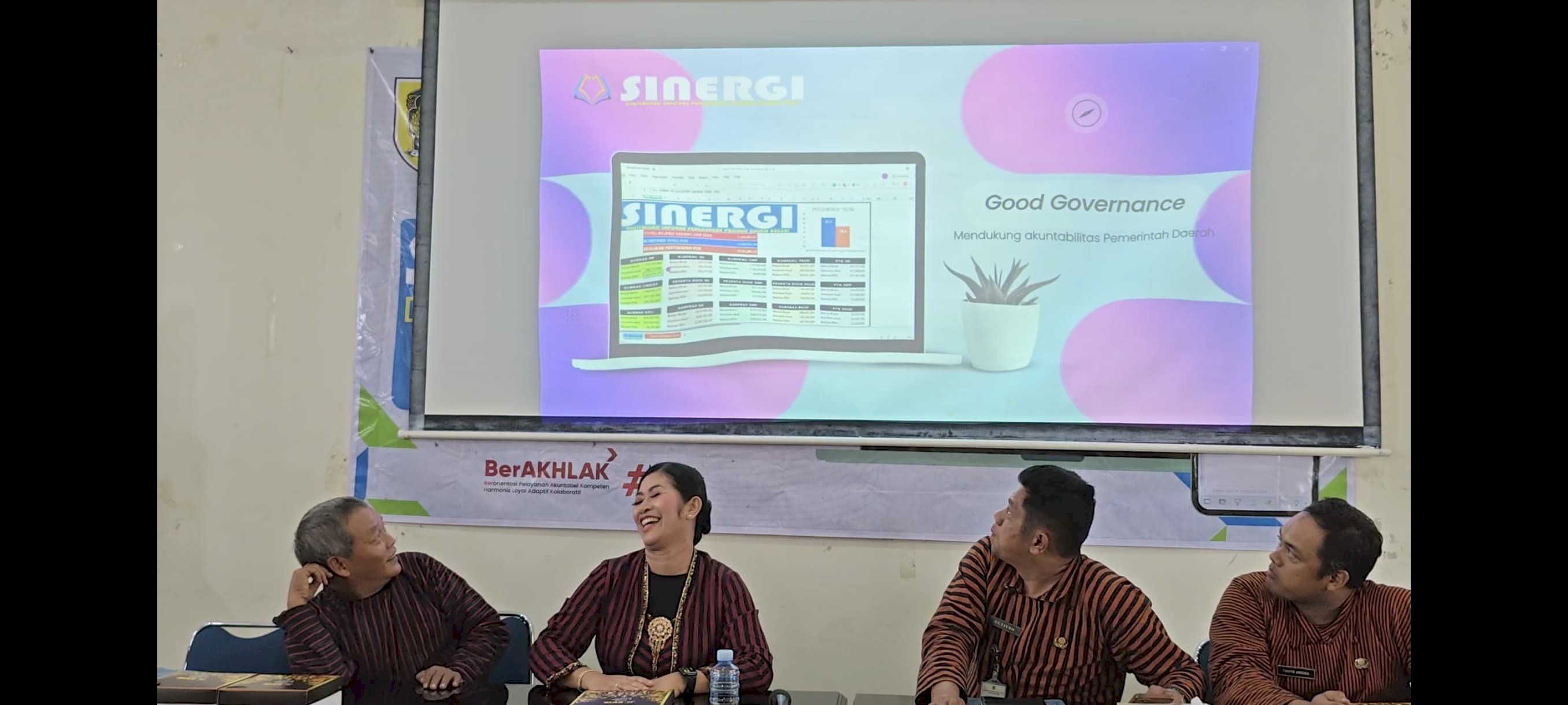 Sosialisasi dan Launching SINERGI (Digitalisasi Laporan Penggunaan Produk Dalam Negeri) Dinas Pendidikan Klaten