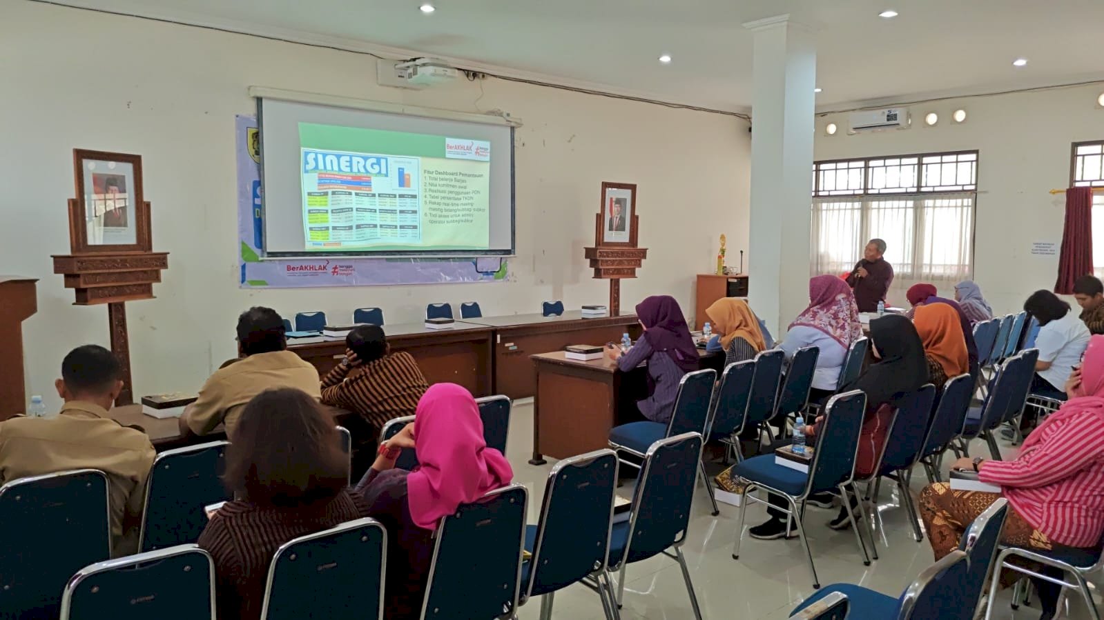 Sosialisasi dan Launching SINERGI (Digitalisasi Laporan Penggunaan Produk Dalam Negeri) Dinas Pendidikan Klaten